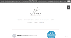 Desktop Screenshot of just-au-a.com