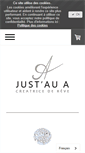 Mobile Screenshot of just-au-a.com